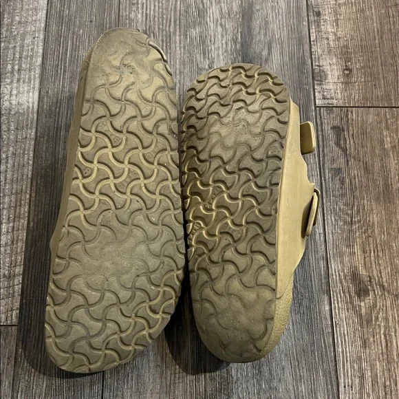 Birkenstock Tan Double Strap Sandals Eva sandal. Men’s size 44/11-11.5 - Picture 4 of 6
